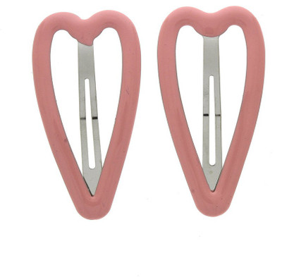 

Anuradha Art Jewellery Side Pin Tic Tac Clip(Pink)