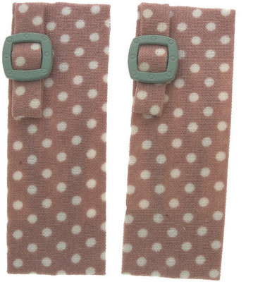 

Anuradha Art Jewellery Side Pin Tic Tac Clip(Brown)