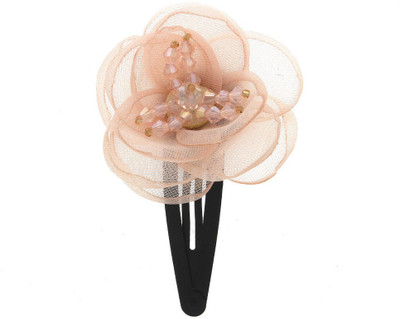 

Anuradha Art Jewellery Side Pin Tic Tac Clip(Pink)