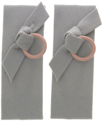 

Anuradha Art Jewellery Side Pin Tic Tac Clip(Grey)