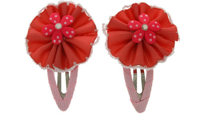 

Anuradha Art Jewellery Side Pin Tic Tac Clip(Pink)