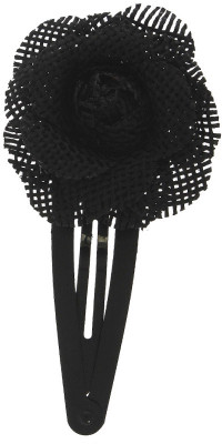 

Anuradha Art Jewellery Side Pin Tic Tac Clip(Black)