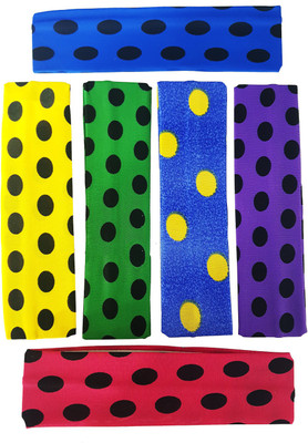

Confidence Best Quality Multi- Colour Cotton Stretch Headbands For Women (Set of 3 Pcs) Head Band(Multicolor)