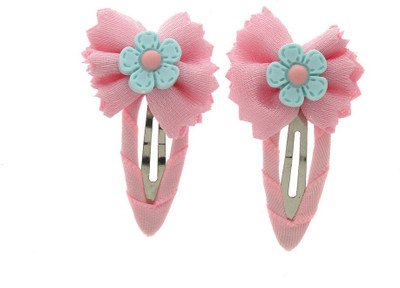 

Anuradha Art Jewellery Side Pin Tic Tac Clip(Pink)