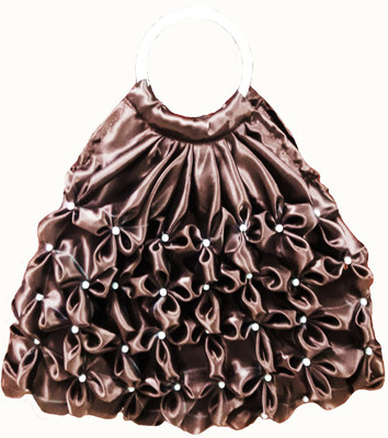

Rosy Hand-held Bag(Brown)