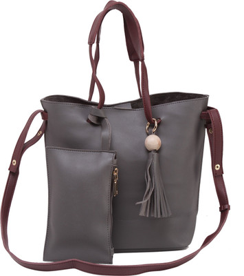 

Fiona Trends Shoulder Bag(Grey)