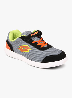 

Lotto Boys Lace Running Shoes(Grey