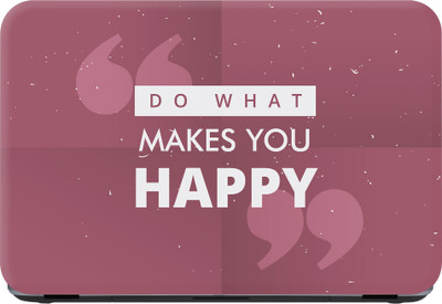 

Flipkart SmartBuy make happy Premium LG Vinyl (matte) Laptop Decal 14.1