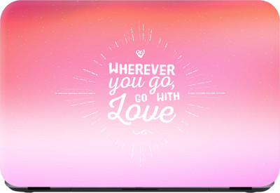 

Flipkart SmartBuy go with love Premium LG Vinyl (matte) Laptop Decal 14.1