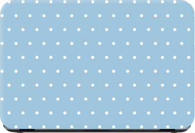 

Flipkart SmartBuy white dots in blue Premium LG Vinyl (matte) Laptop Decal 13.3