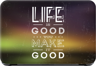 

Flipkart SmartBuy life is good Premium LG Vinyl (matte) Laptop Decal 15.6