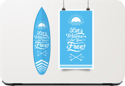 

Flipkart SmartBuy lets go go Premium LG Vinyl (matte) Laptop Decal 15.6