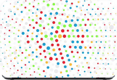 

Flipkart SmartBuy colourful dots 2 Premium LG Vinyl (matte) Laptop Decal 14.1