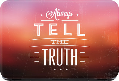 

Flipkart SmartBuy truth Premium LG Vinyl (matte) Laptop Decal 15.6
