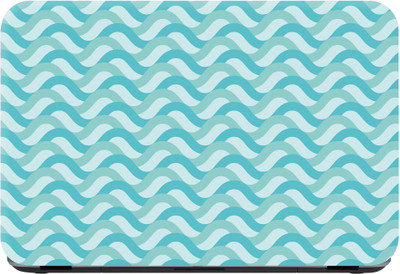 Flipkart SmartBuy wave lines pattern Premium LG Vinyl (matte) Laptop Decal 15.6