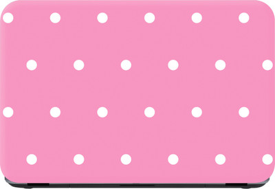 

Flipkart SmartBuy pink white dots Premium LG Vinyl (matte) Laptop Decal 14.1