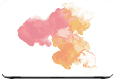 Flipkart SmartBuy pink watercolour Premium LG Vinyl (matte) Laptop Decal 13.3