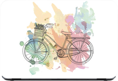 

Flipkart SmartBuy cycle Premium LG Vinyl (matte) Laptop Decal 14.1