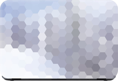 

Flipkart SmartBuy white polygon pattern Premium LG Vinyl (matte) Laptop Decal 14.1