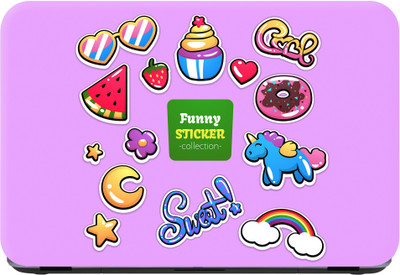 Flipkart SmartBuy im in love Premium LG Vinyl (matte) Laptop Decal 14.1