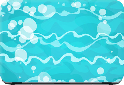 

Flipkart SmartBuy sea blue tecxture 2 Premium LG Vinyl (matte) Laptop Decal 14.1