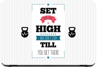 

Flipkart SmartBuy set high goals Premium LG Vinyl (matte) Laptop Decal 14.1