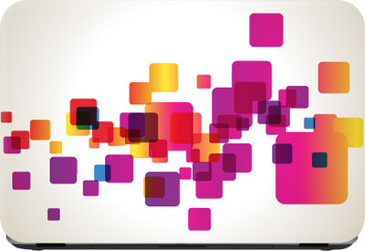 

Flipkart SmartBuy abstract in colour square Premium LG Vinyl (matte) Laptop Decal 13.3