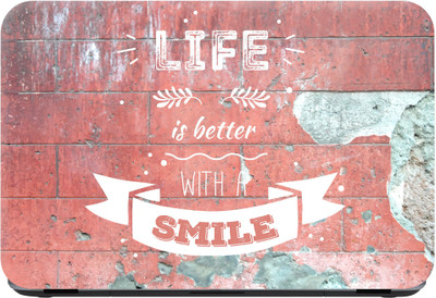 Flipkart SmartBuy smile in life Premium LG Vinyl (matte) Laptop Decal 14.1