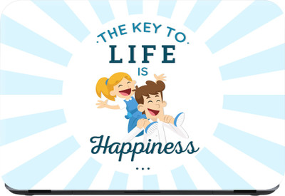 

Flipkart SmartBuy happiness Premium LG Vinyl (matte) Laptop Decal 14.1