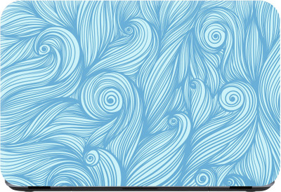 

Flipkart SmartBuy hairy blue pattern Premium LG Vinyl (matte) Laptop Decal 15.6