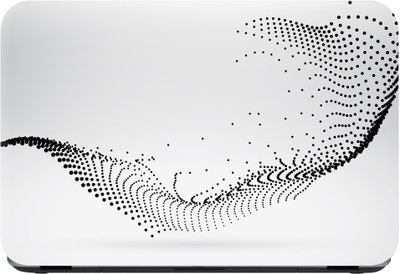 

Flipkart SmartBuy black dotted abstract 2 Premium LG Vinyl (matte) Laptop Decal 15.6