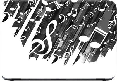 

Flipkart SmartBuy musical notation Premium LG Vinyl (matte) Laptop Decal 14.1