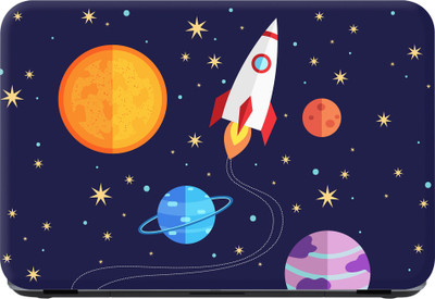 Flipkart SmartBuy rocket in space Premium LG Vinyl (matte) Laptop Decal 15.6