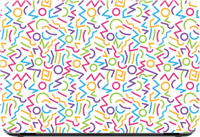 

Flipkart SmartBuy letters pattern Premium LG Vinyl (matte) Laptop Decal 14.1