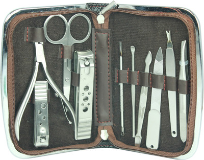 

Revolt India Stainless Steel Manicure Set with Pouch(1 g, Set of 1)