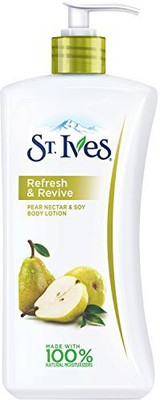 

St. Ives Refresh & Revive Body Lotion Pear Nectar And Soy(621.05 ml)