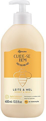 

Boticario Linha CuideSe Bem Locao Hidratante Corporal Leite E Mel(400 ml)