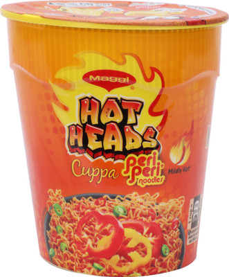 

Maggi Hot Heads Peri Peri Cup Noodles 70 g(Vegetarian)