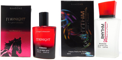 

ramson MID NIGHT & Rhythm Eau de Parfum - 120 ml(For Men & Women)