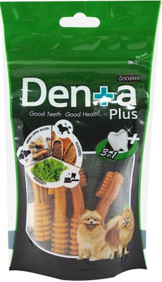 

all4pets DENTA PLUS MULTI COLORS 9 CM(Buy 2 Get 1 Free) Chicken Dog Chew(100 g, Pack of 2)