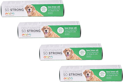 

Tea tree Oil TTO Dentapaste pack of 4 Pet Toothpaste(Dogs & Cats)