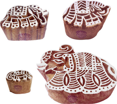 

Royal Kraft Htag1723 Printing Blocks(Pack of 4)