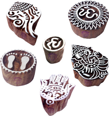 

Royal Kraft Htag1072 Printing Blocks(Pack of 6)