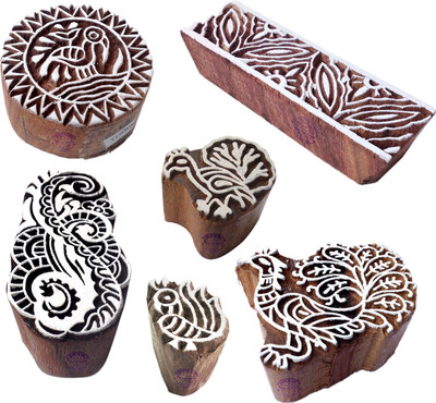

Royal Kraft Htag1049 Printing Blocks(Pack of 6)
