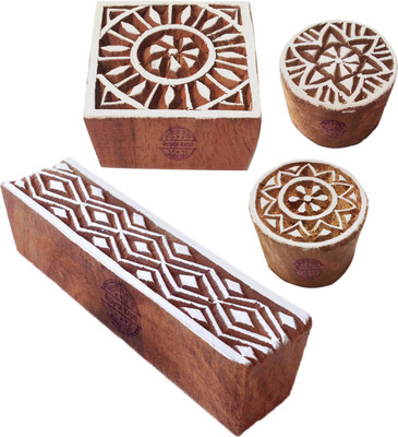 

Royal Kraft Htag1704 Printing Blocks(Pack of 4)