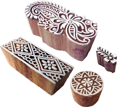 

Royal Kraft Htag1741 Printing Blocks(Pack of 4)