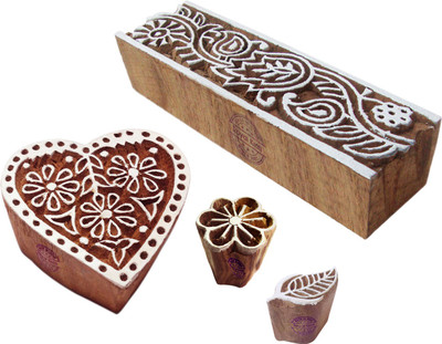 

Royal Kraft Htag1701 Printing Blocks(Pack of 4)