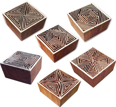 

Royal Kraft Htag1046 Printing Blocks(Pack of 6)