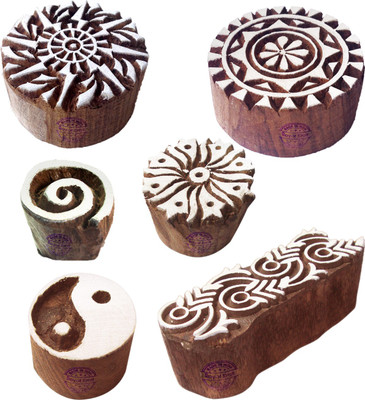 

Royal Kraft Htag1061 Printing Blocks(Pack of 6)