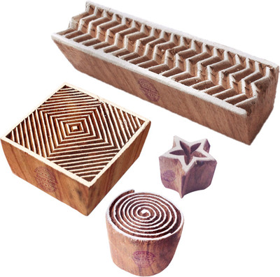 

Royal Kraft Htag1722 Printing Blocks(Pack of 4)